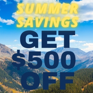 Get $500 off this August