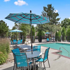 Pool and chairs