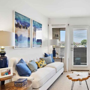living room at pines