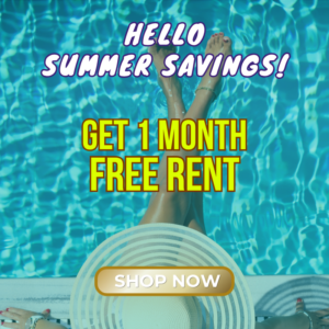 June Summer Savings - Get 1 month free rent